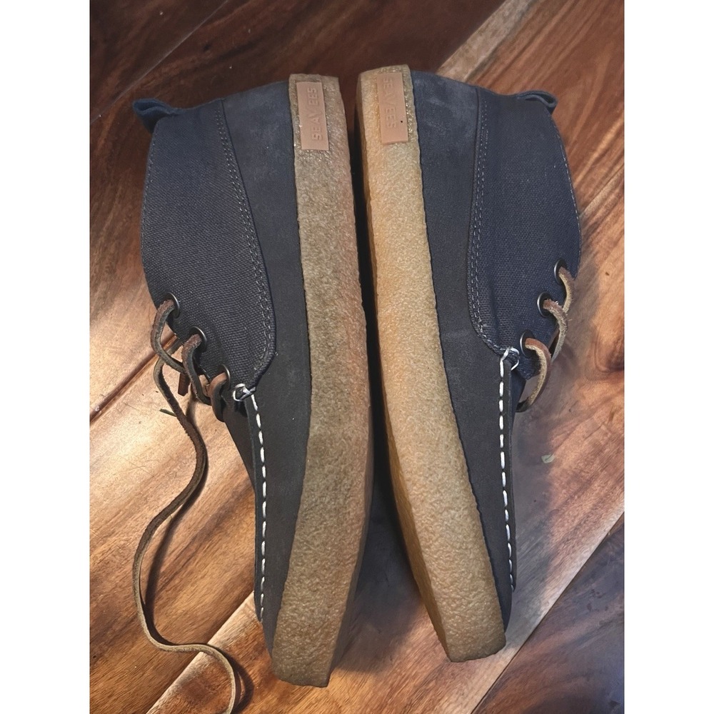 Seavees Shoes Mens Navy Suede Bayside Moc Chukka Lace Up Boot MENS 8.5 - Picture 4 of 10